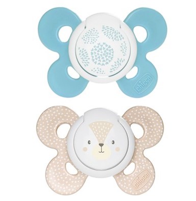 CHICCO ΠΙΠΙΛΑ Σ ΜΠΛΕ 6-12Μ (2ΤΜΧ) ΜΕ ΘΗΚΗ