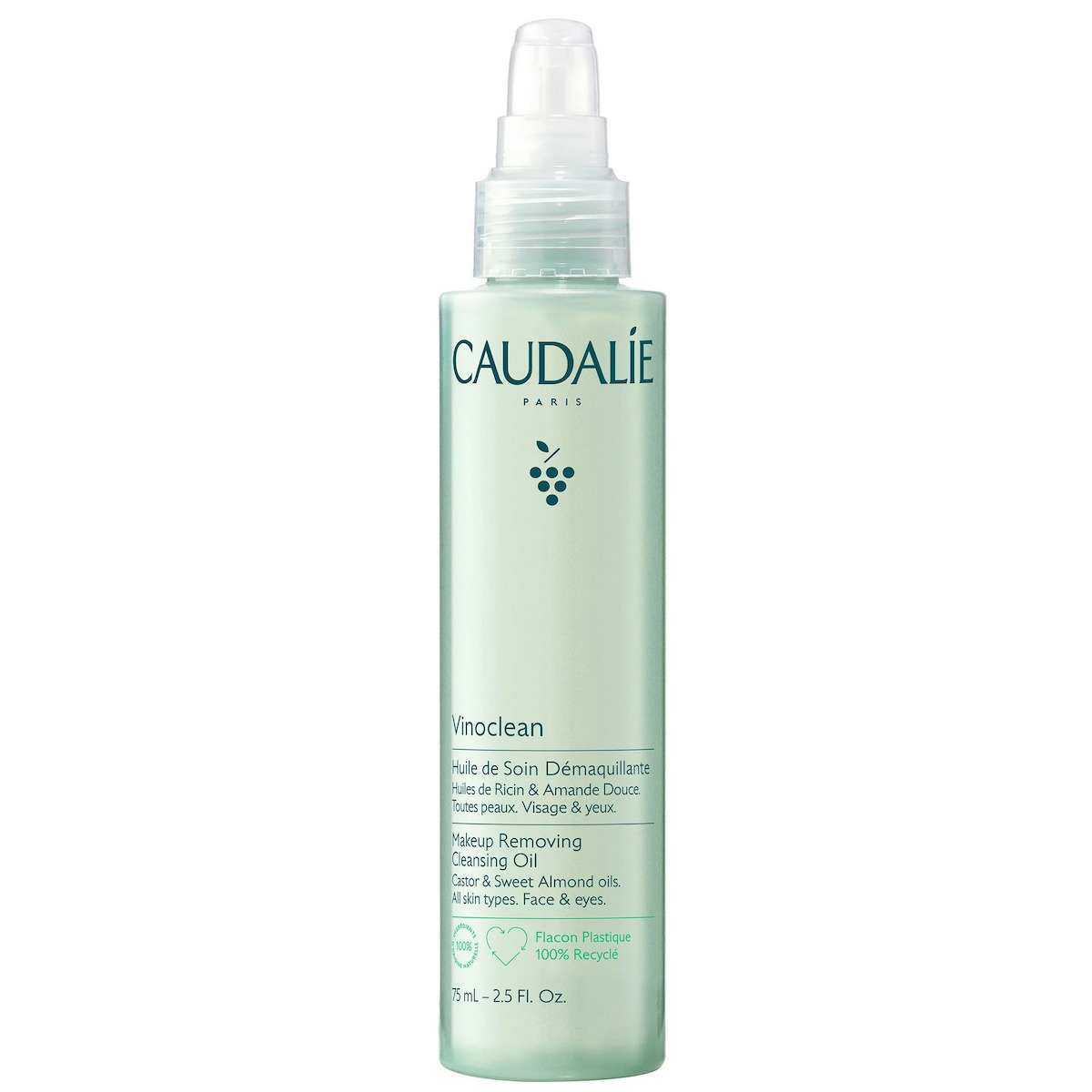 Caudalie Λάδι Καθαρισμού Vinoclean 75ml