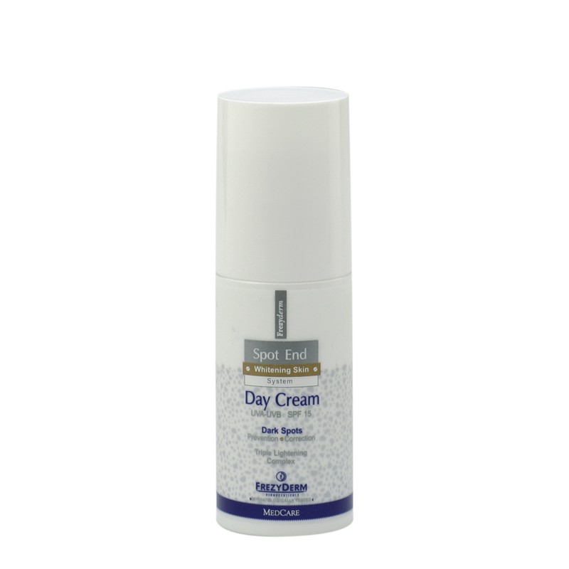Frezyderm Spot End Κρέμα Προσώπου Ημέρας με SPF15 για Πανάδες & Λεύκανση 50ml