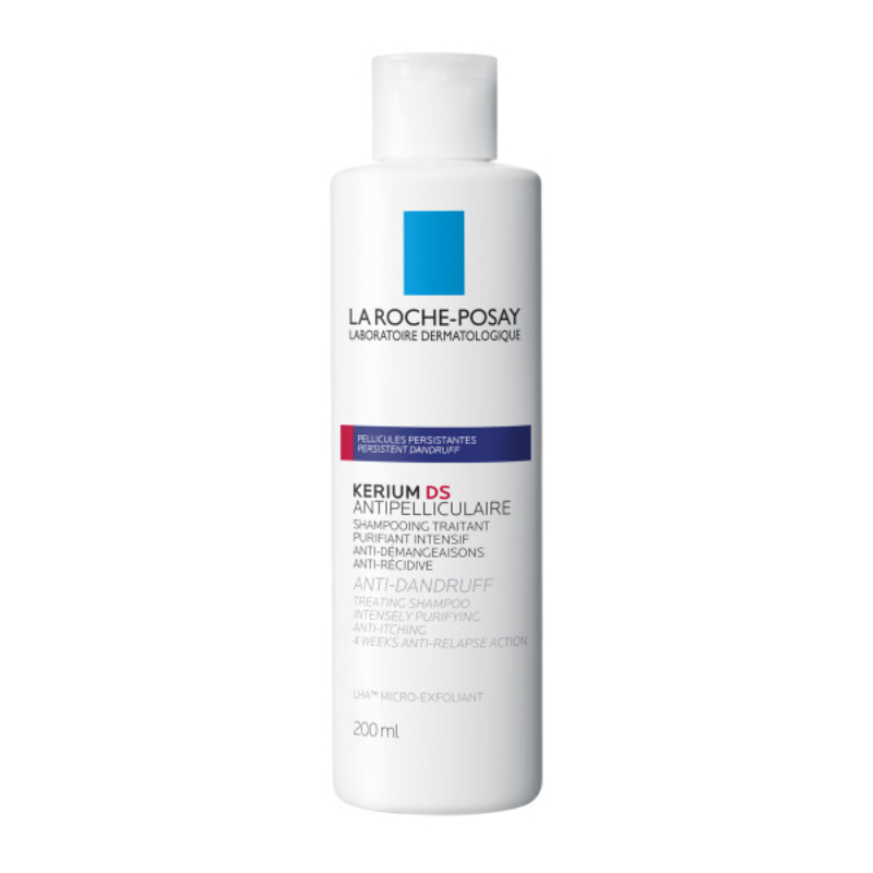 La Roche Posay Kerium Ds Anti-Dandruff Σαμπουάν Εντατικής Μικροαπολέπισης Κατά της Πιτυρίδας 200ml