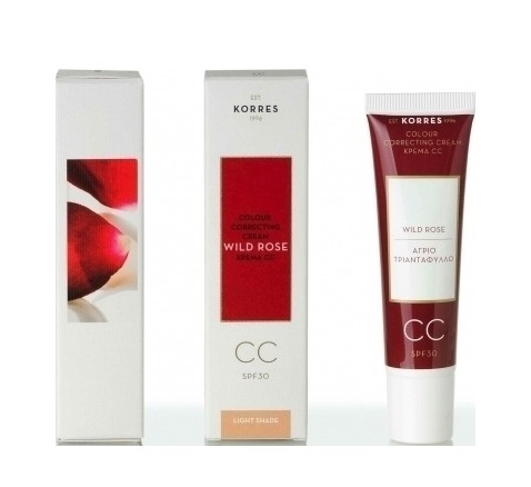 KORRES ΑΓΡΙΟ ΤΡΙΑΝΤΑΦΥΛΛΟ CC CREAM 30ML LIGHT
