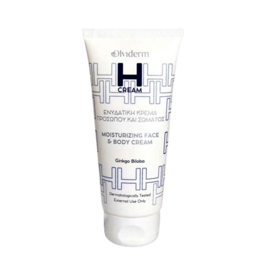 Olvipharm Olviderm H Cream Ενυδατική Κρέμα Προσώπου Και Σώματος με Κολλαγόνο 100ml