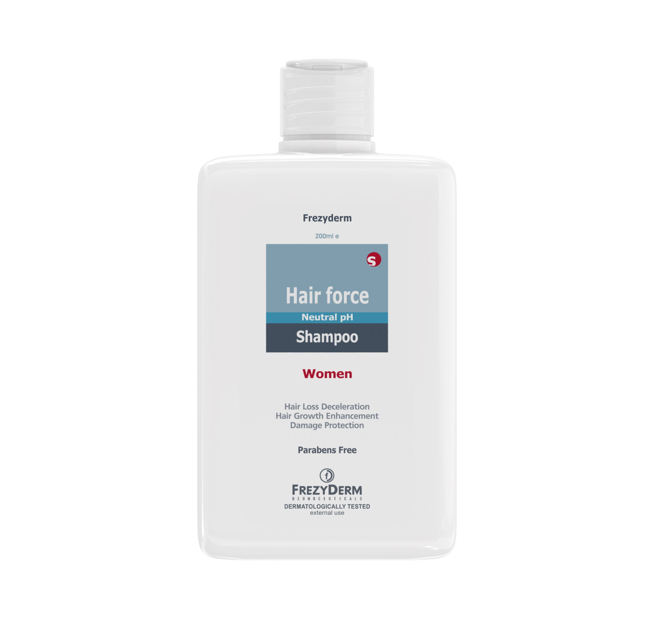 Frezyderm Hair Force Women Σαμπουάν κατά της Γυναικείας Τριχόπτωσης για Όλους τους Τύπους Μαλλιών 200ml