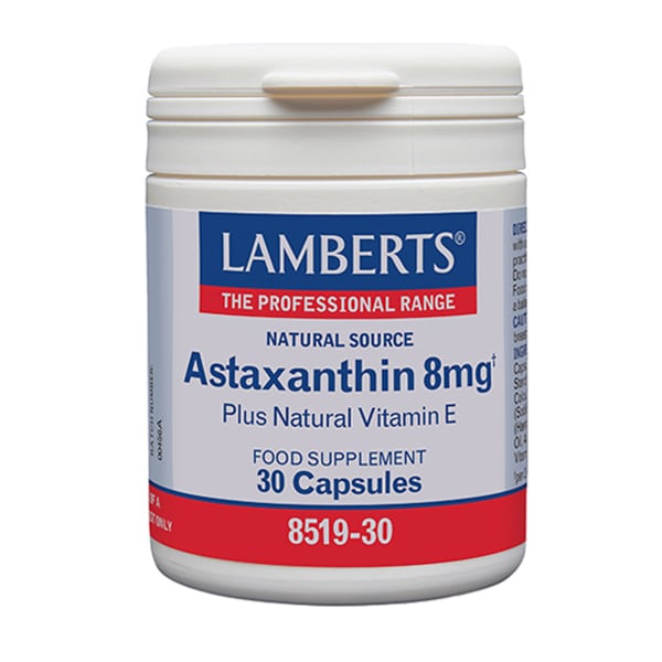 Lamberts Astaxanthin 8mg Ασταξανθίνη 30caps