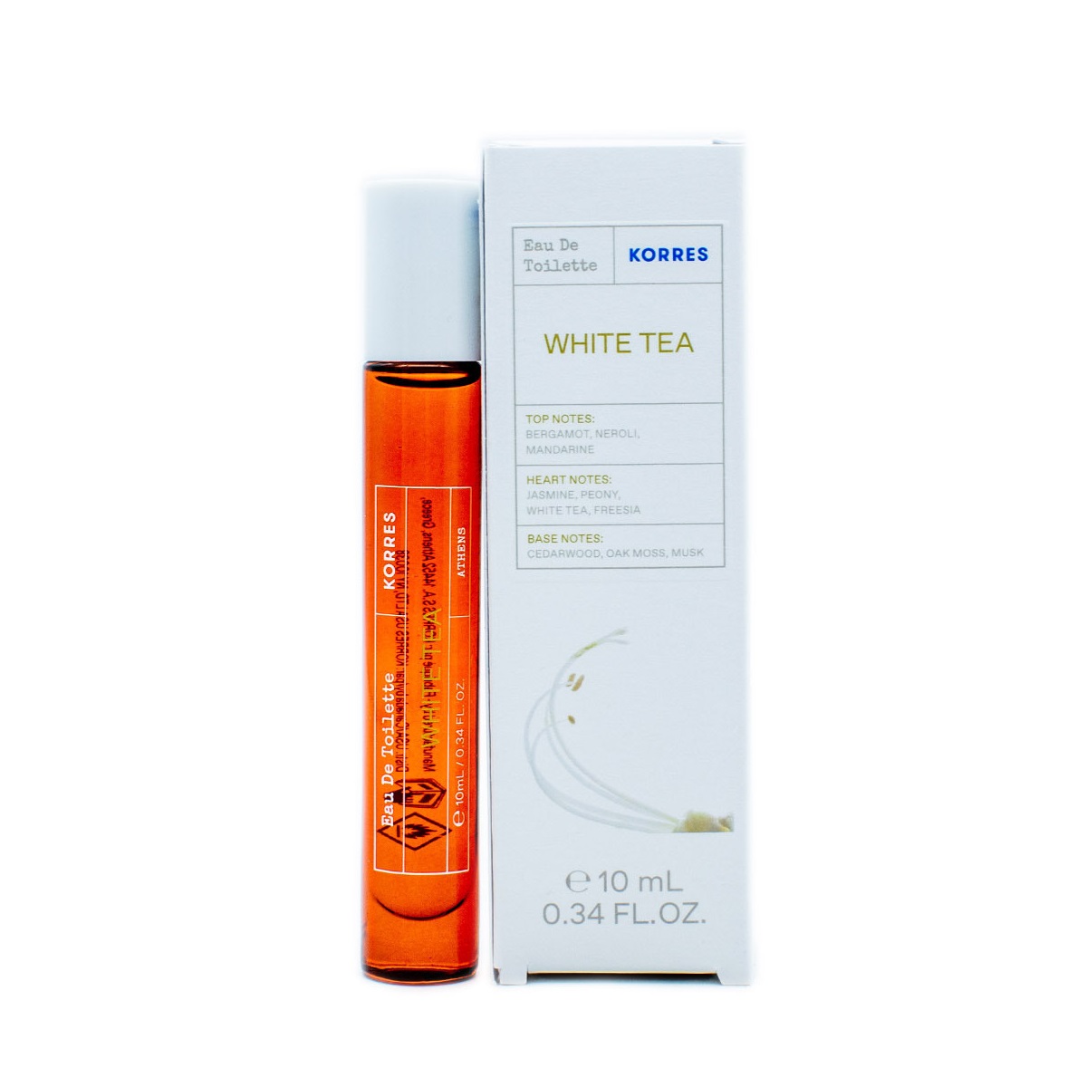 Korres White Tea Eau de Toilette Γυνεικείο Άρωμα Λευκό Τσάι 10ml