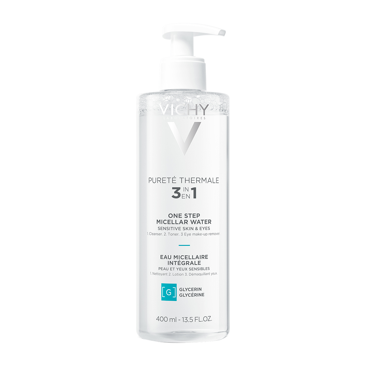 VICHY Purete Thermale Micellar Water Ντεμακιγιάζ  400ml