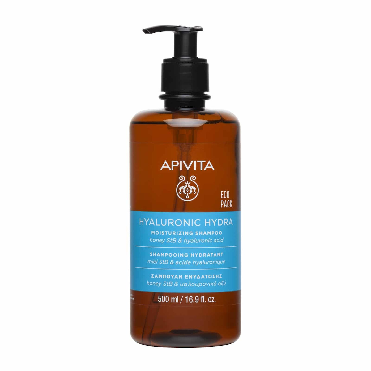 Apivita Hyaluronic Hydra Σαμπουάν Ενυδάτωσης 500ml