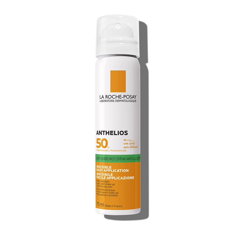 La Roche Posay Anthelios Anti Brillance Ultra Mist Αδιάβροχη Αντηλιακή Λοσιόν Προσώπου SPF50 σε Spray 75ml