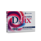 Uni-Pharma D3 Fix Extra Βιταμίνη για Ανοσοποιητικό 2000iu 60 ταμπλέτες