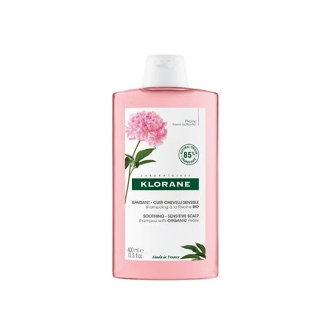 Klorane Soothing & Anti-Irritating Shampoo Σαμπουάν με Παιώνια για το Ερεθισμένο & Ευαίσθητο Τριχωτό της Κεφαλής  400ml