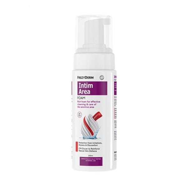 Frezyderm Intim Area Foam Αφρός Καθαρισμού της Ευαίσθητης Περιοχής 200ml