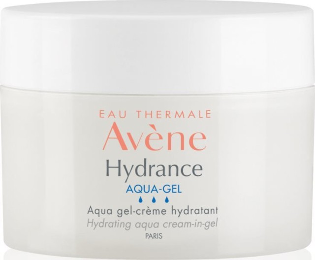 Eau Thermale Avène Hydrance Aqua-Gel Light Gel Προσώπου για Ενυδάτωση & Ρύθμιση Λιπαρότητας 50ml