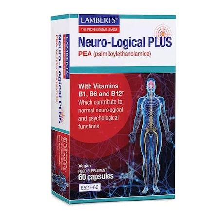 Lamberts Neuro-Logical Plus Pea 400mg Συμπλήρωμα Διατροφής Για Την Καλή Λειτουργία του Νευρικού Συστήματος 60caps