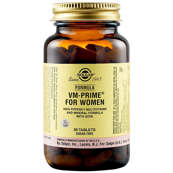 Solgar Formula VM Prime for Women Συμπλήρωμα Διατροφής για Γυναίκες 90tabs