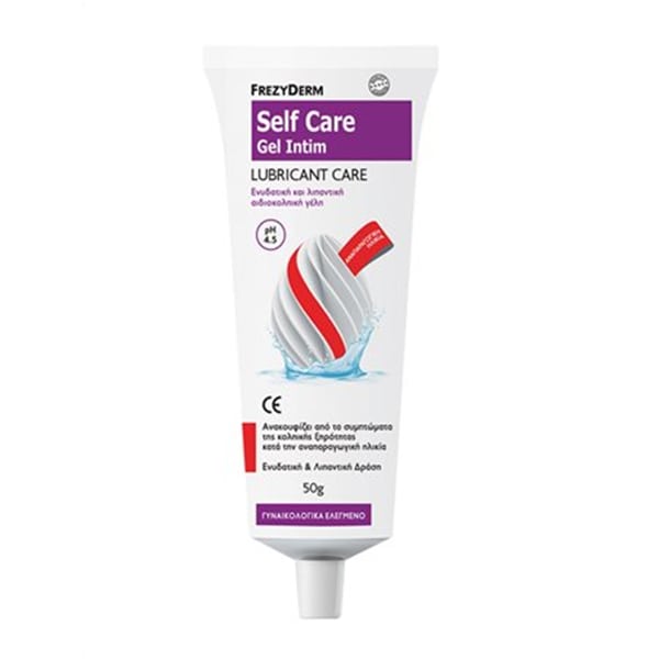 Frezyderm Self Care Gel Intim Lubricant Care Ενυδατική & Λιπαντική Αιδοιoκολπική Γέλη  50g