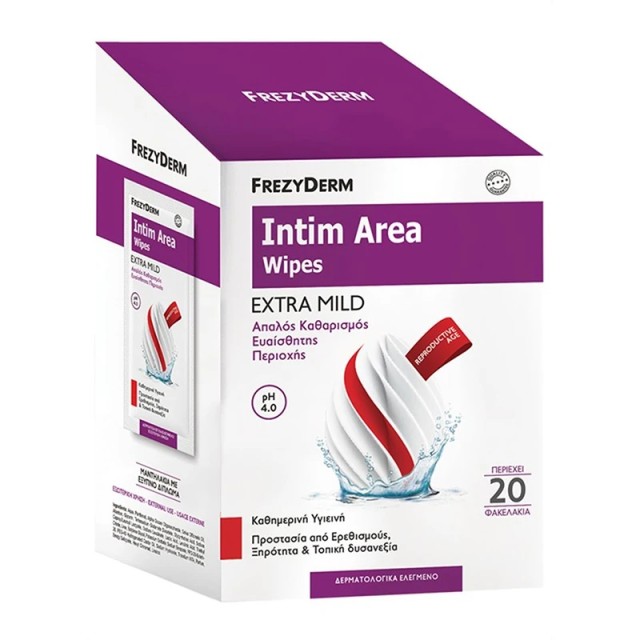 FREZYDERM INTIM AREA WIPES