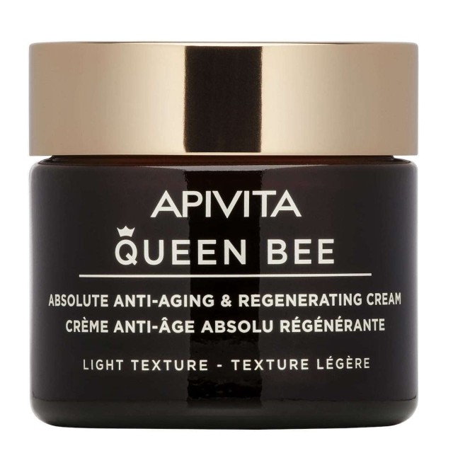 Apivita Queen Bee Light Κρέμα Προσώπου Ημέρας για Αντιγήρανση & Ανάπλαση με Πανθενόλη 50ml