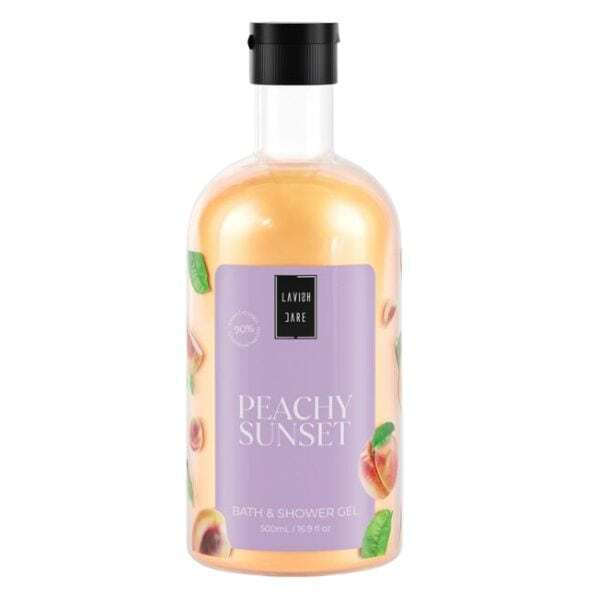 Lavish Care Peachy Sunset Αφρόλουτρο σε Gel 500ml