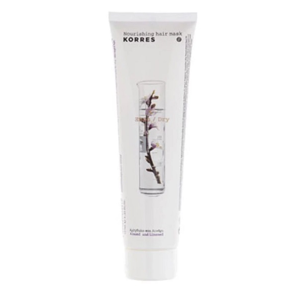 Korres Nourishing Hair Mask Μάσκα Μαλλιών με Αμύγδαλο & Λινάρι για Επανόρθωση 125ml