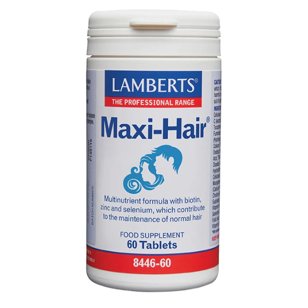 Lamberts Maxi Hair Συμπλήρωμα για Υγεία Μαλλιών 60tabs