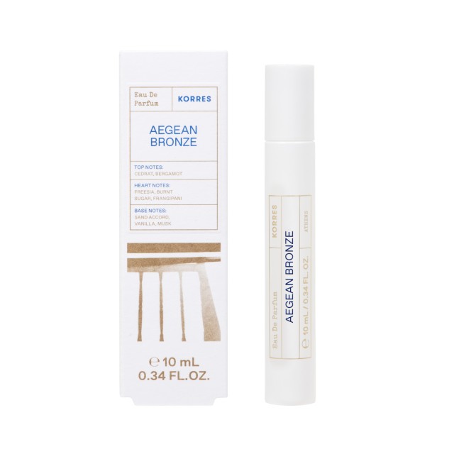 Korres Aegean Bronze Eau de Parfum Αρωμα Μπρούτζινο του Αιγαίου 10ml