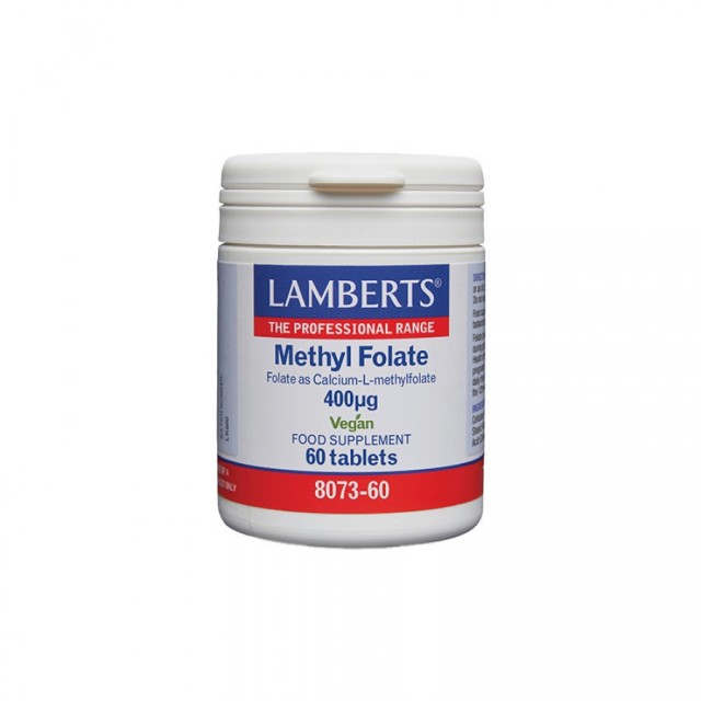 Lamberts Methyl Folate 400mg Φολικό Οξύ 60 tabs