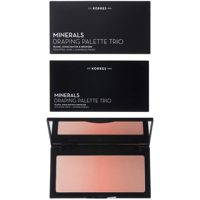 KORRES DRAPING PALETTE CORAL