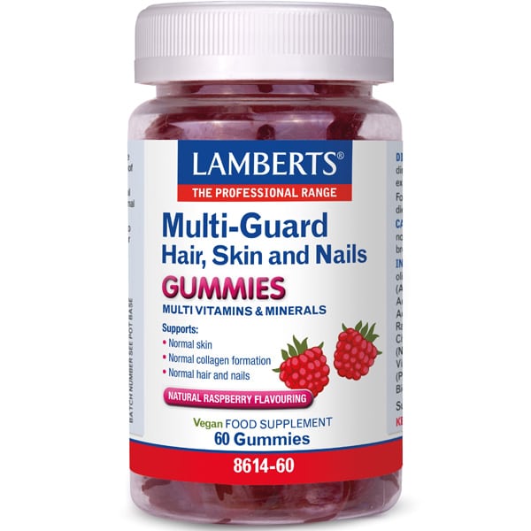 Lamberts Multi Guard  Ζελεδάκια για Μαλλιά Δέρμα & Νυχια 60gummies