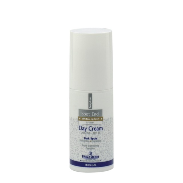 Frezyderm Spot End Κρέμα Προσώπου Ημέρας με SPF15 για Πανάδες & Λεύκανση 50ml