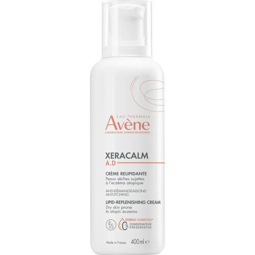 Eau Thermale Avène Xeracalm A.d Ενυδατική Κρέμα Ανάπλασης για Ατοπικές Επιδερμίδες 400ml