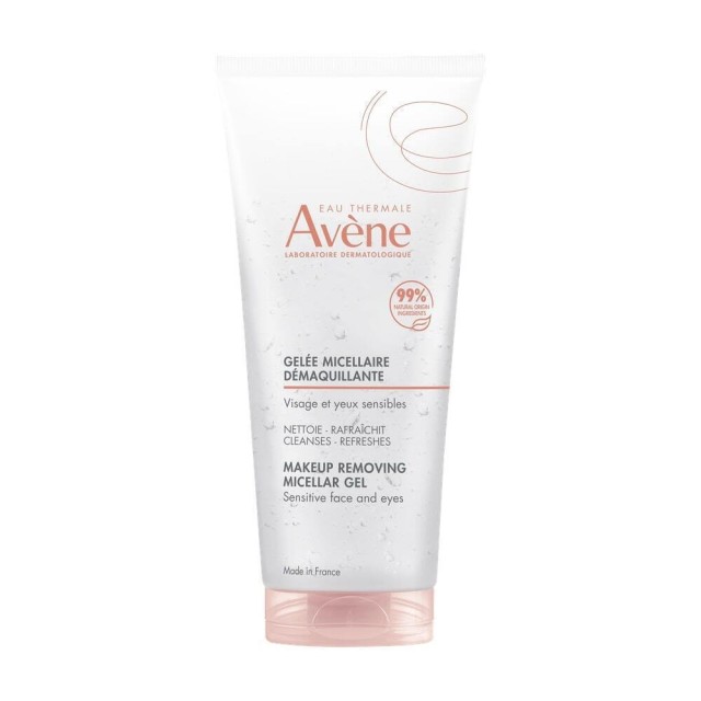 Eau Thermale Avène Makeup Removing Gel Αφαίρεσης Μακιγιάζ Προσώπου & Ματιών 200ml