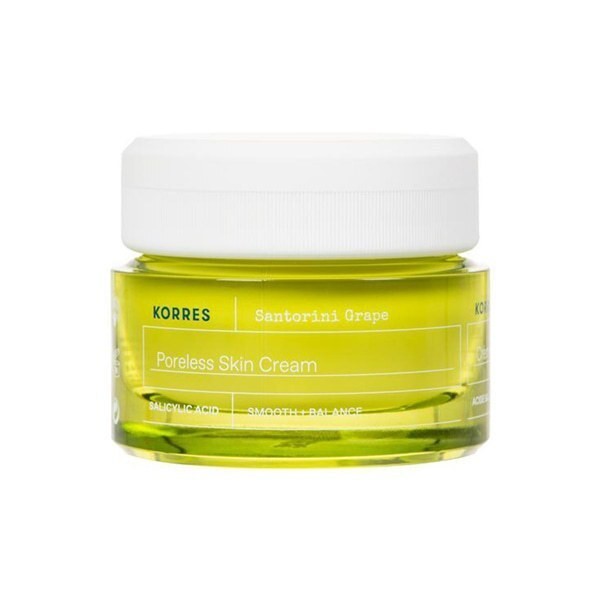 Korres Santorini Grape Poreless Light Ενυδατικό & Ρυθμιστικό Κρέμα-Gel Προσώπου Ημέρας κατά των Ατελειών με Υαλουρονικό Οξύ 40ml