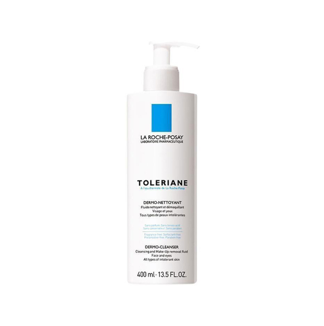 La Roche Posay Γαλάκτωμα Καθαρισμού Toleriane Dermo-Cleanser Pump για Ξηρές Επιδερμίδες 400ml