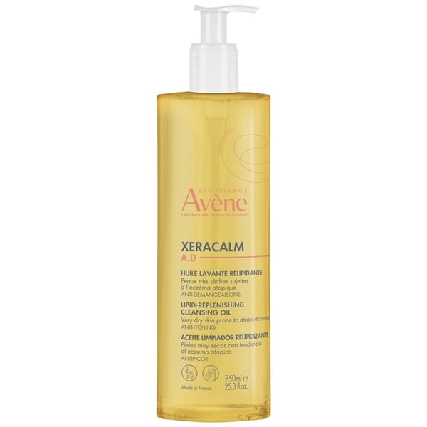 Avene Xeracalm A.D Lipid Replenshing Cleansing Oil Καθαριστικό Έλαιο Αναπλήρωσης Λιπιδίων  750ml