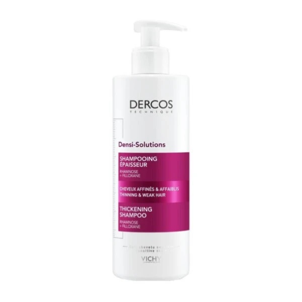 Vichy Dercos Densi Solutions Thickening Σαμπουάν για Αναδόμηση Θρέψη για Εύθραυστα Μαλλιά 250ml