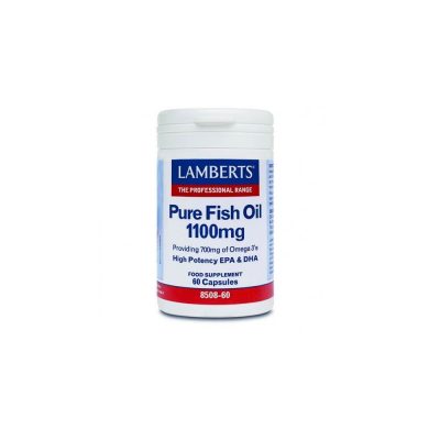 Lamberts Pure Fish Oil 1100mg Ιχθυέλαιο 60 κάψουλες