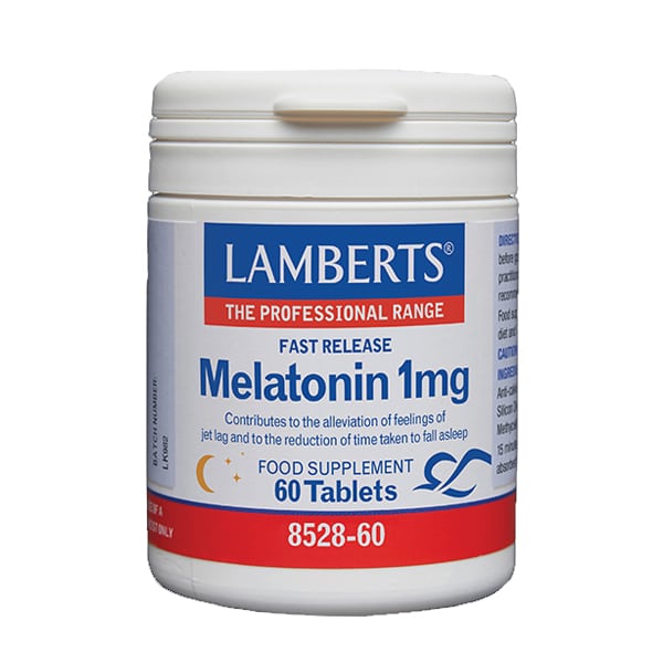 Lamberts Melatonin 1mg Fast Release Μελατονίνη 60tabs