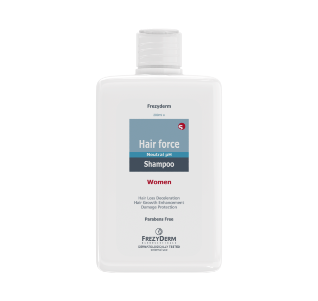 Frezyderm Hair Force Women Σαμπουάν κατά της Γυναικείας Τριχόπτωσης για Όλους τους Τύπους Μαλλιών 200ml