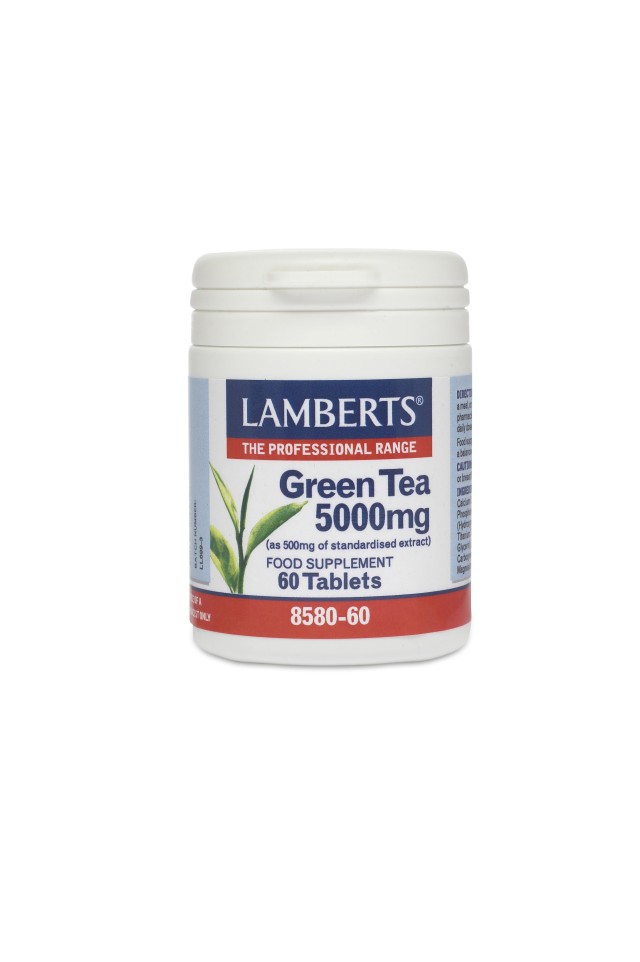 Lamberts Green Tea 5000mg 60 ταμπλέτες