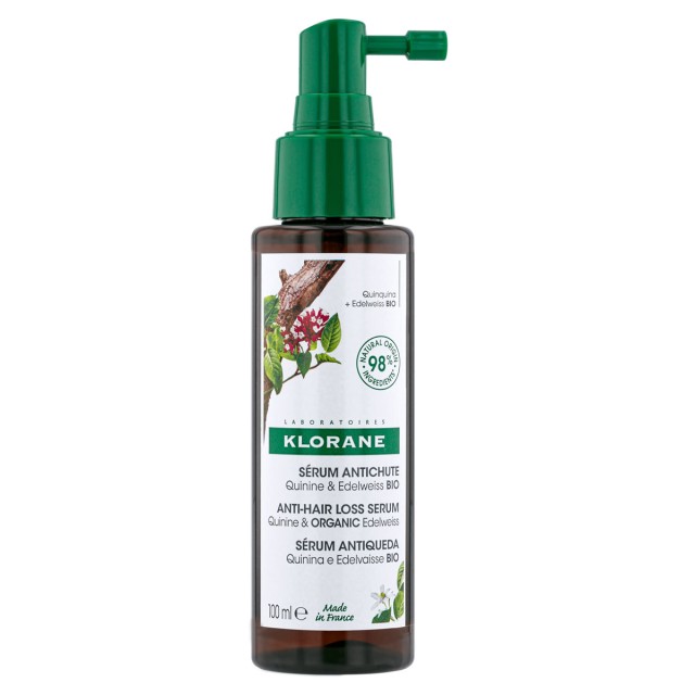 Klorane Anti-Hair Loss Serum κατά της Τριχόπτωσης για Όλους τους Τύπους Μαλλιών Quinine & Edelweiss 100ml