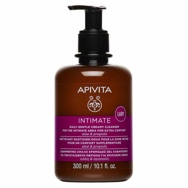 Apivita Intimate Lady Κρέμα Καθαρισμού με Χαμομήλι & Πρεβιοτικά 300ml