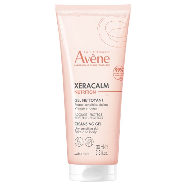 Avene XeraCalm Nutrition Cleansing Gel Τζελ Καθαρισμού για Πρόσωπο & Σώμα 100ml