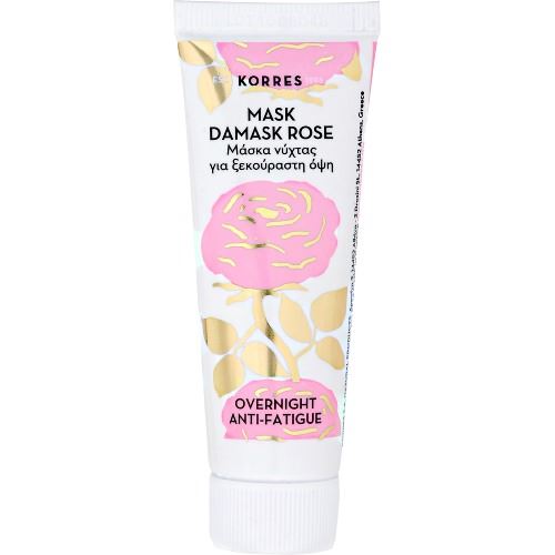 Korres Damask Rose Μάσκα Νύχτας Ξεκούραστη Όψη 18ml