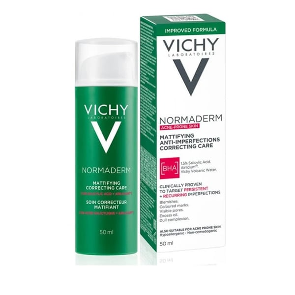 Vichy Normaderm 24ωρη Ενυδατική Κρέμα Ημέρας Προσώπου για Ατέλειες 50ml