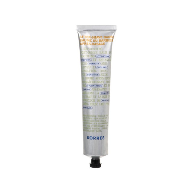 Korres After Shave Balm Athenian Grooming για Ευαίσθητες Επιδερμίδες με Αλόη 125ml