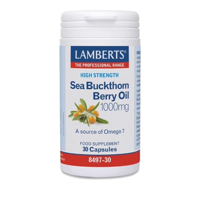 Lamberts Sea Buckthorn Berry Oil 1000mg 30 κάψουλες