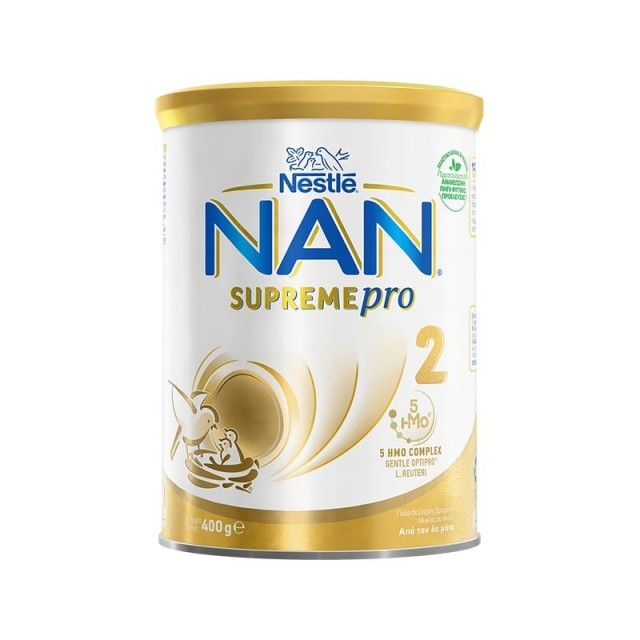 Nestle NAN Supreme Pro 2 Γάλα σε Μορφή Σκόνης από τον 6ο Μήνα 400gr
