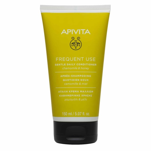 Apivita Conditioner Απαλή Κρέμα Μαλλιών Καθημερινής Χρήσης Χαμομήλι & Μέλι 150ml