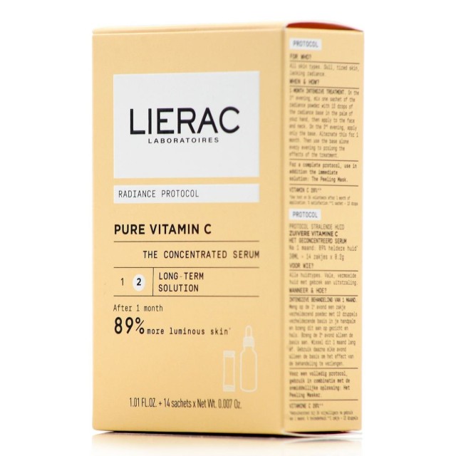 Lierac Radiance Protocol Αντιγηραντικό Serum Προσώπου με Βιταμίνη C για Λάμψη 30ml