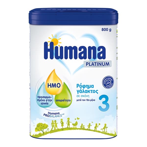 Humana Platinum 3 Ρόφημα Γάλακτος σε Σκόνη 12m+  800gr
